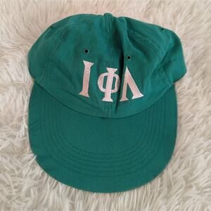 Vintage Women's Iota Phi Lambra Turquoise Hat